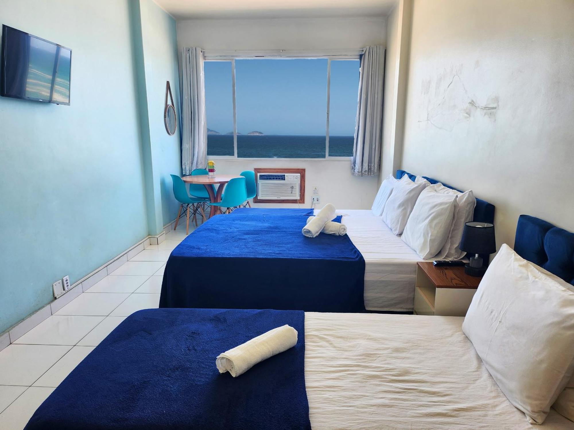 Apartamento Vista Total Da De Copacabana 802